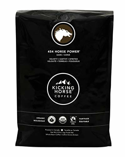 Kicking Horse Coffee, 454 Horse Power, Dark Roast, Whole Bean