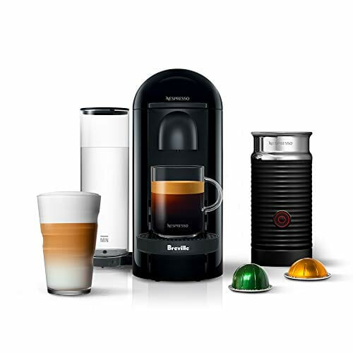 Nespresso Vertuo Next Coffee and Espresso Machine by Breville with Milk Frother, Light Grey