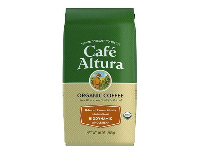 A bag of Cafe Altura Organic Coffee (Medium Roast)