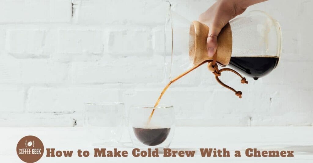 How to Make Cold Brew With a Chemex