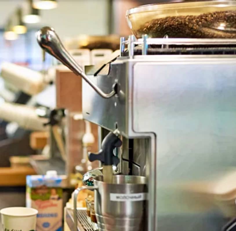 Starbucks redesigns their espresso machines to use gravity for a