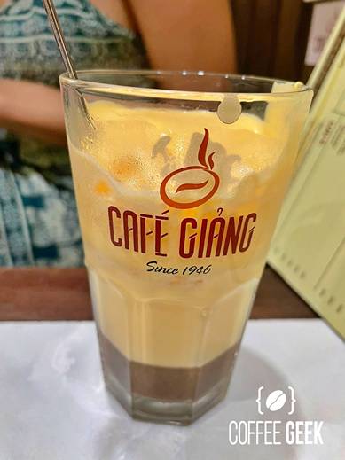 Vietnamese egg coffee