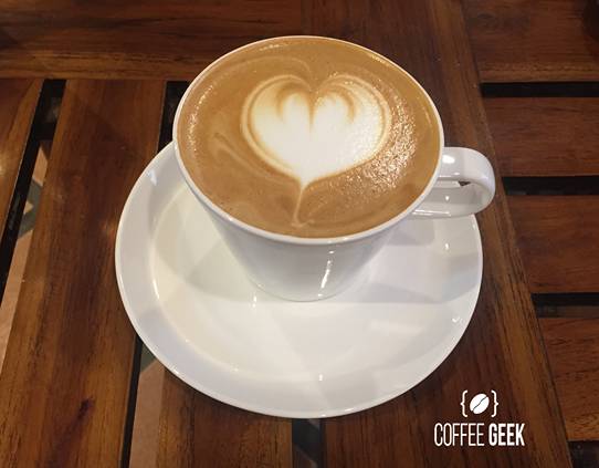 Flat whites are typically served in a 200-milliliter (6.8 ounces) cup