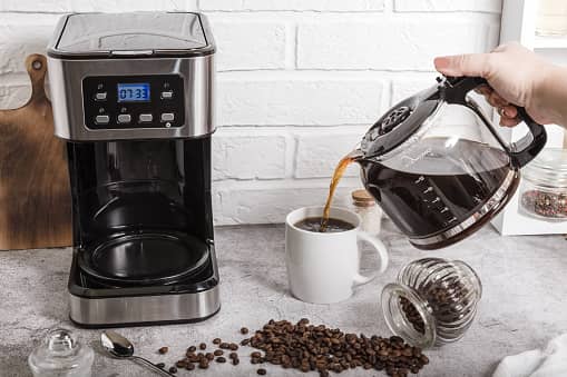 A coffee drip machine is automatic and easy-to-use!