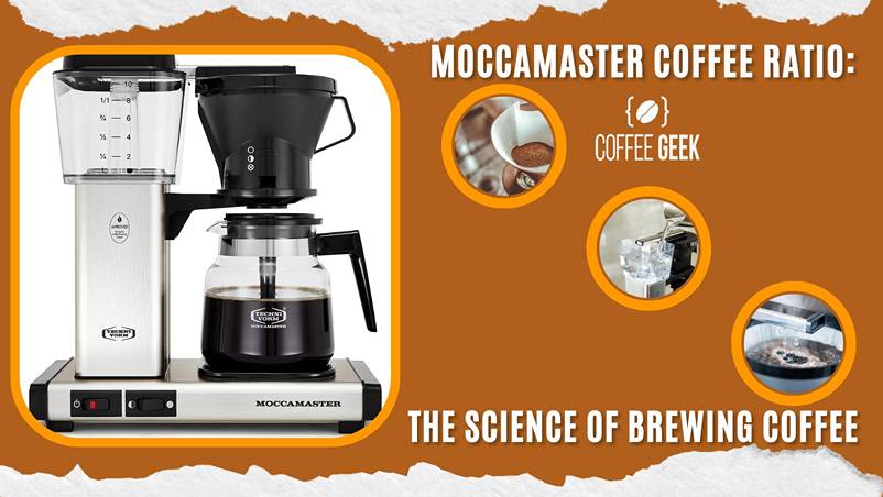 Moccamaster Coffee Ratio The Science of Brewing Coffee