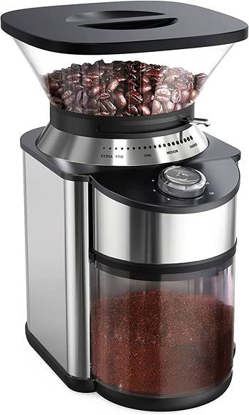 Famiworths Stainless Steel Conical Burr Grinder