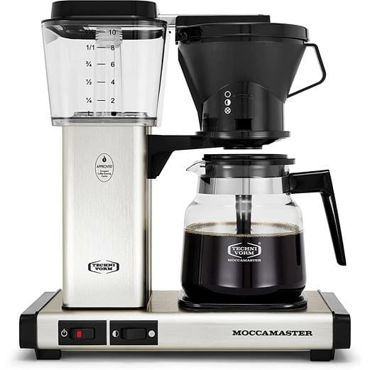 Moccamaster KB 741 10-Cup Coffee Brewer with Glass Carafe