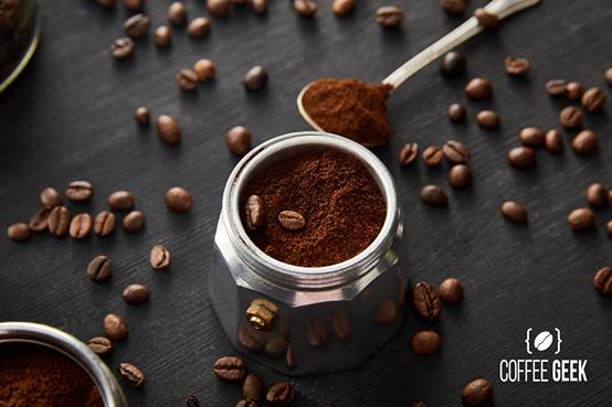 Cuban coffee is a type of espresso that’s made with dark-roasted Cuban-style ground coffee