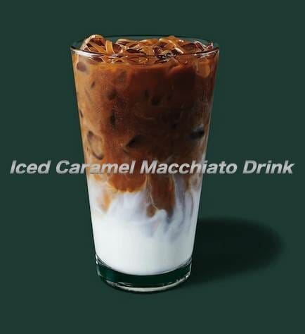 Iced Caramel Macchiato Drink