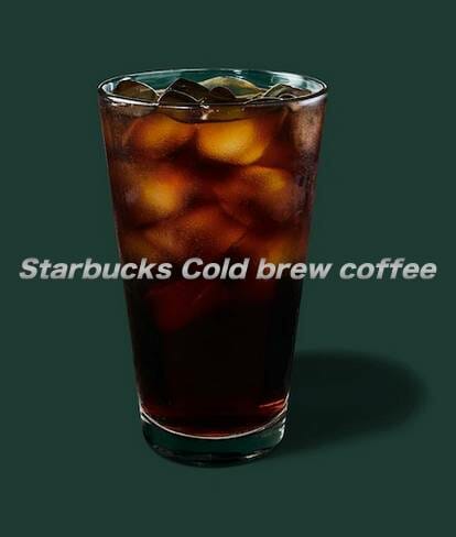 Starbucks Cold brew coffee