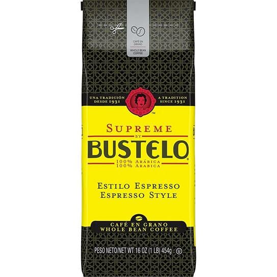 Bustelo Cuban espresso coffee is smooth, rich, and tasty!