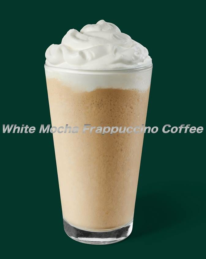 White Chocolate Mocha Frappuccino
