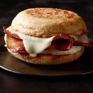 Turkey Bacon, Cheddar & Egg White Sandwich is the healthiest breakfast option on our list. @Starbucks Website