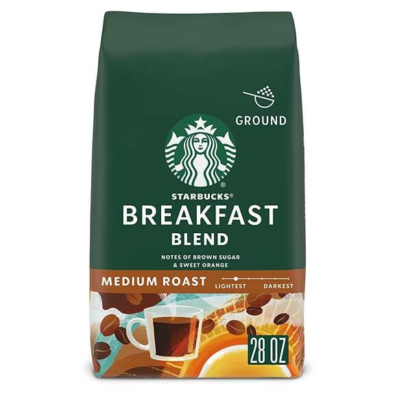 The Breakfast blend has the best aroma. 