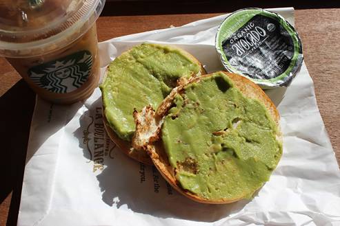 Starbucks Avocado Spread @Vegan Experimentalist Website
