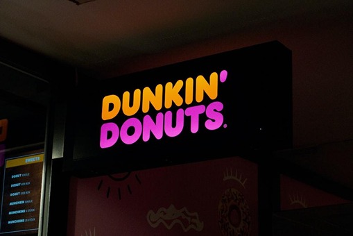 Dunkin' Donuts has a really strong global presence. 
