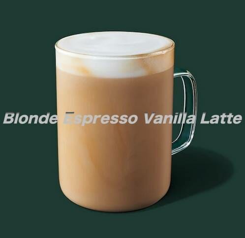 Blonde Espresso Vanilla Latte