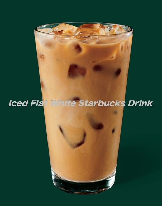 Iced Flat White Starbucks Drink