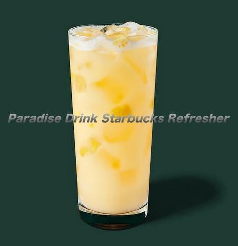 Paradise Drink Starbucks Refresher
