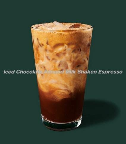 Iced Chocolate Almond Milk Shaken Espresso