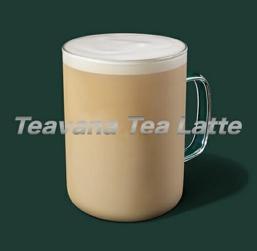 Teavana Tea Latte