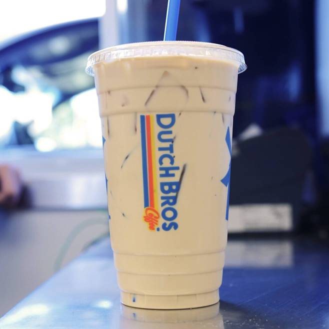 This Iced coffee is really a must-try! @Dutch Bros. Woodland at Facebook. 
