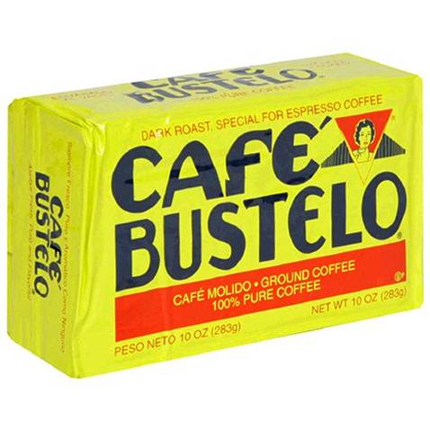Cafe Bustelo is known for its dark, bold, and flavorful coffee. 