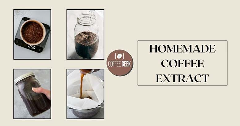 Homemade Coffee Extract
