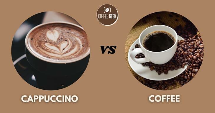 Cappuccino vs. Coffee: Basic Differences