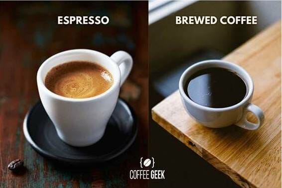 Caffeine in Espresso vs. Brewed Coffee