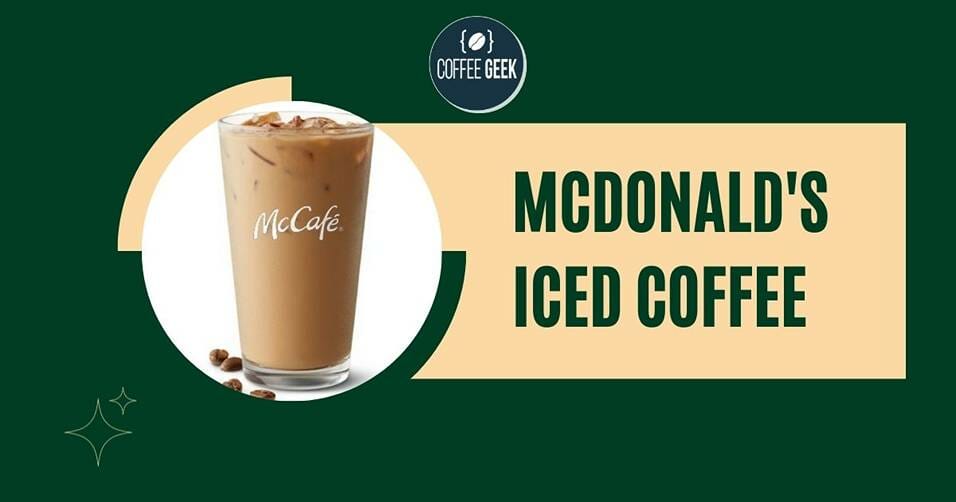 McDonald's Iced coffee