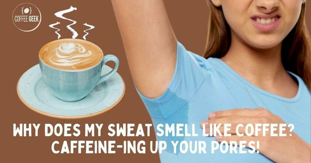 Why Does My Sweat Smells Like Coffee Caffeine-ing Up Your Pores!
