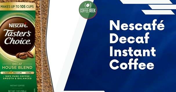 Nescafé Decaf Instant Coffee