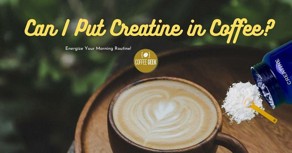 can i put creatine in coffee