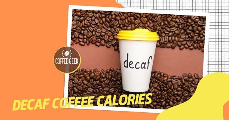 decaf coffee calories