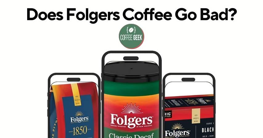 Does folgers coffee go bad?.