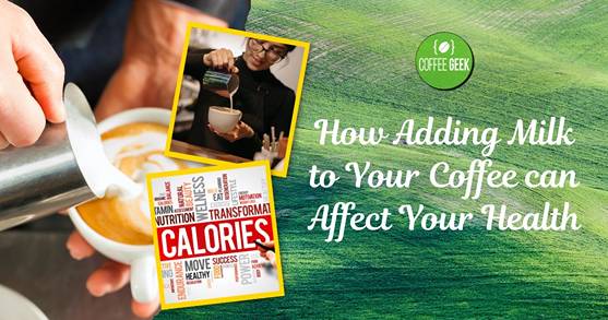 How adding milk to your coffee can affect your health.