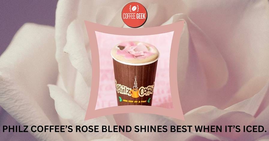  Philz Coffee’s Rose blend shines best when it’s iced. 