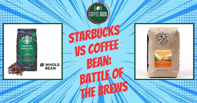 Starbucks vs coffee bean