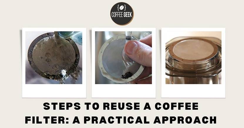 Steps to reuse a coffee filter a practical approach.