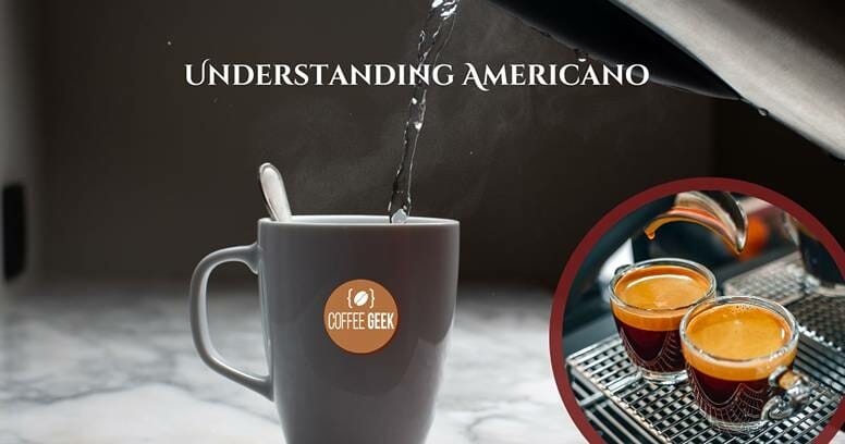 An image of a cup of coffee with the words understanding americano.