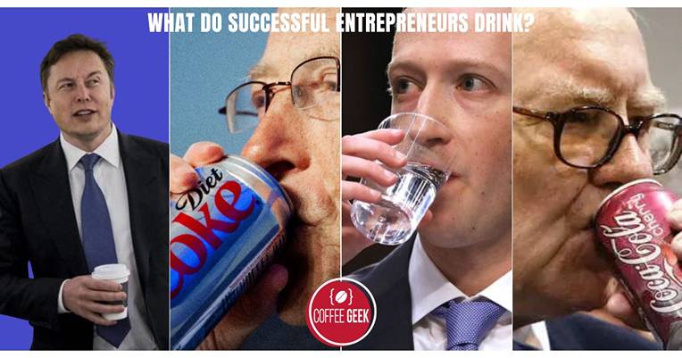What do successful entrepreneurs drink?.