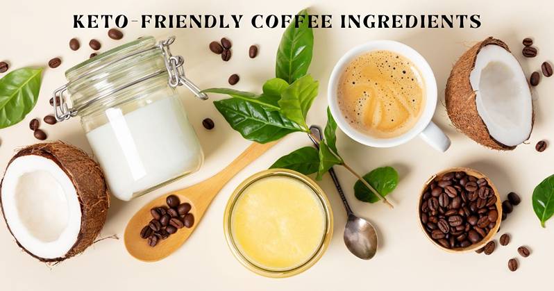 Keto friendly coffee ingredients.