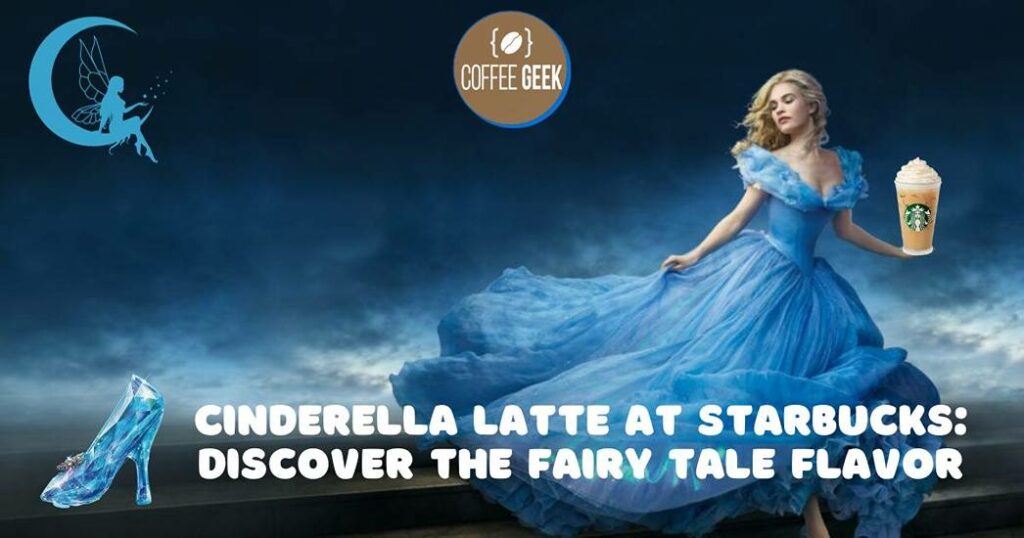Cinderella latte at starbucks