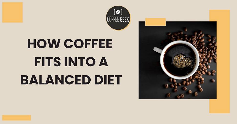 How coffee fits into a balanced diet.