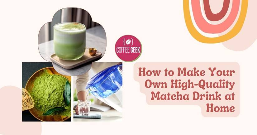 How to make your own high quality matcha drink at home.