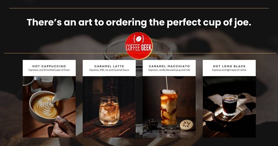 There's art to ordering the perfect cup of joe.