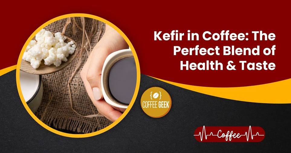 Kefir in coffee