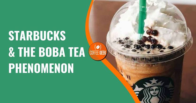 Starbucks and the boba tea phenemonon.