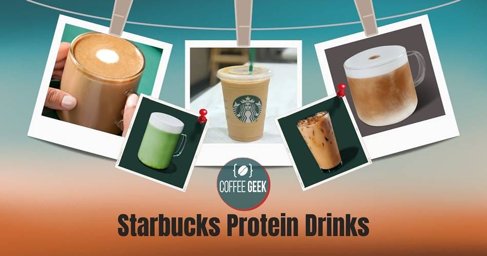 Starbucks protein drinks.